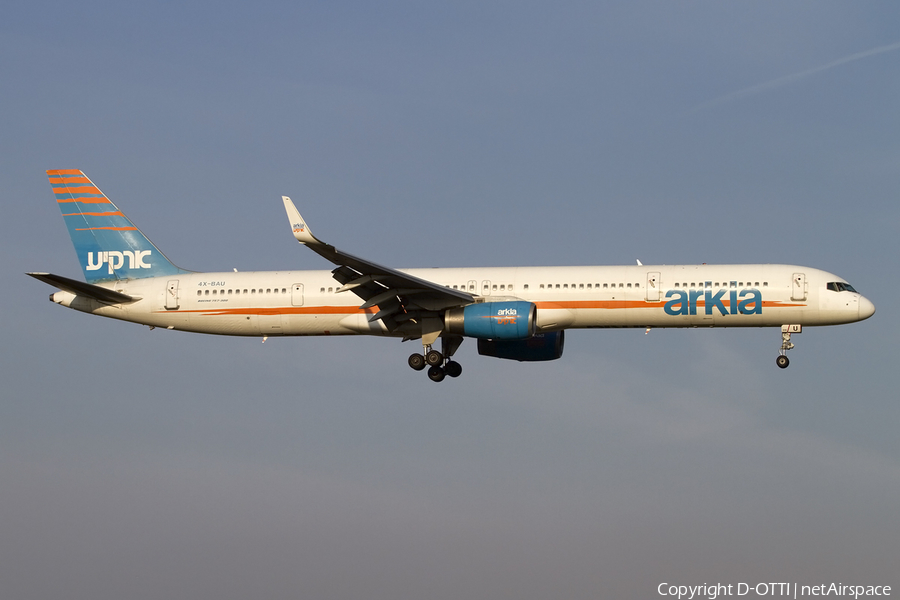 Arkia Israel Airlines Boeing 757-3E7 (4X-BAU) | Photo 404349