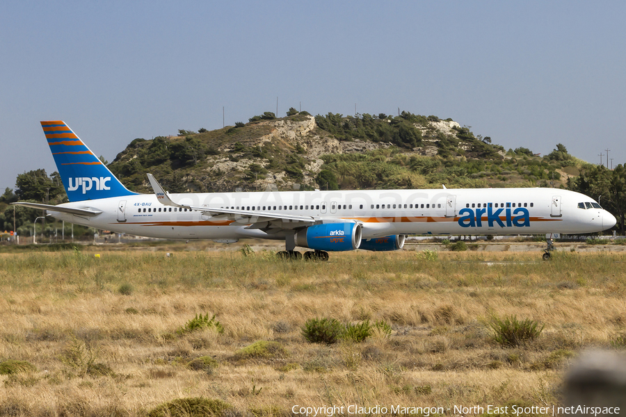 Arkia Israel Airlines Boeing 757-3E7 (4X-BAU) | Photo 97339