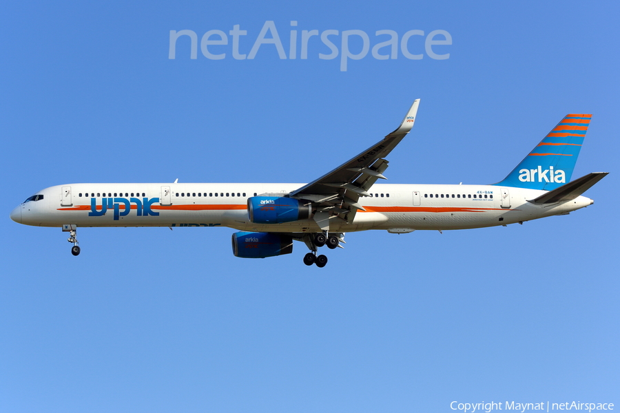 Arkia Israel Airlines Boeing 757-3E7 (4X-BAW) | Photo 169237