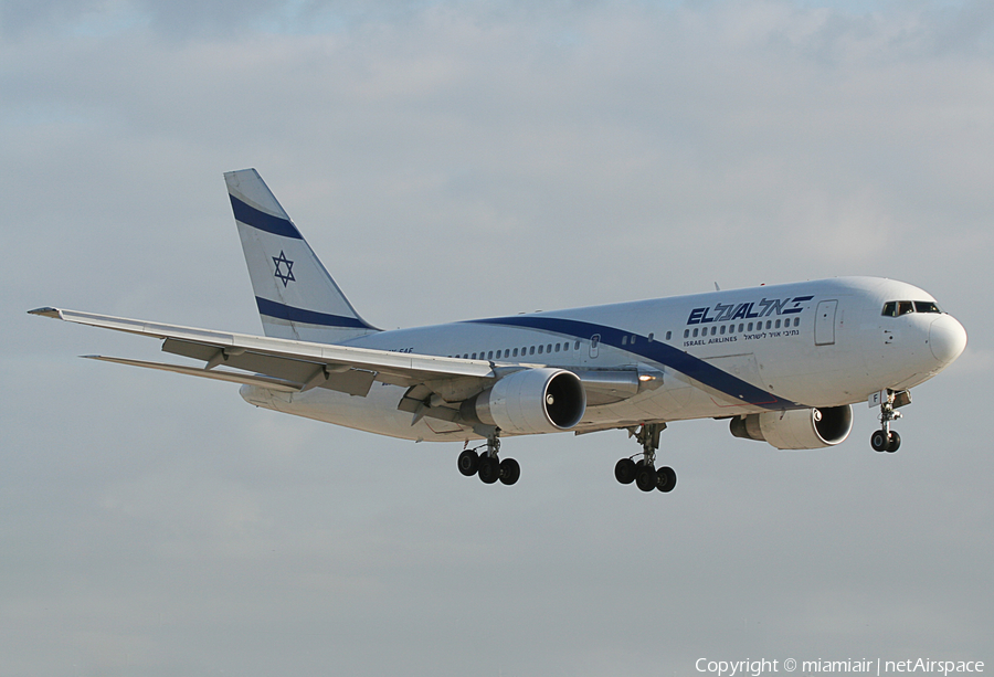 El Al Israel Airlines Boeing 767-27E(ER) (4X-EAF) | Photo 5238