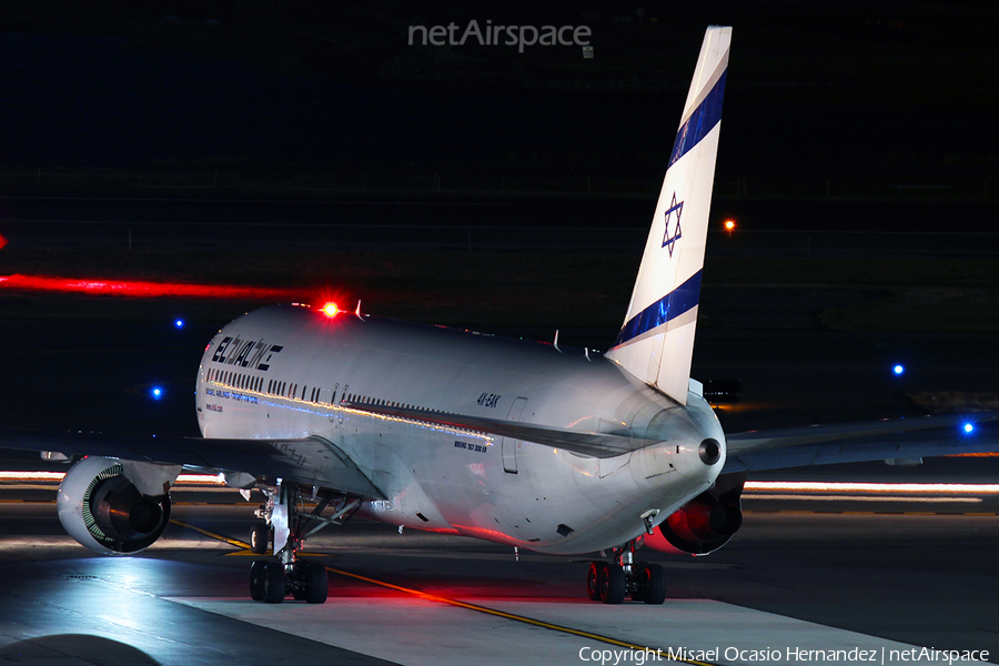 El Al Israel Airlines Boeing 767-3Q8(ER) (4X-EAK) | Photo 123595