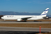 El Al Israel Airlines Boeing 767-3Q8(ER) (4X-EAK) at  Geneva - International, Switzerland