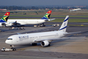 El Al Israel Airlines Boeing 767-3Q8(ER) (4X-EAK) at  Johannesburg - O.R.Tambo International, South Africa