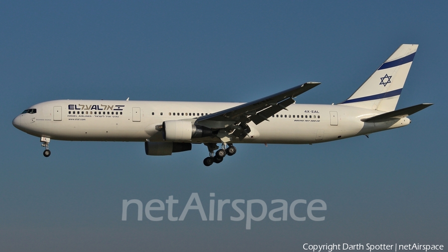 El Al Israel Airlines Boeing 767-33A(ER) (4X-EAL) | Photo 223689
