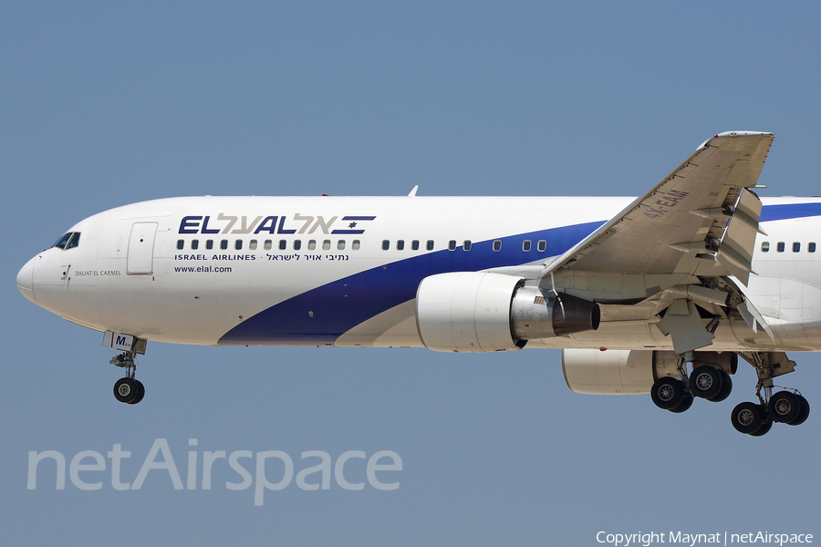 El Al Israel Airlines Boeing 767-3Q8(ER) (4X-EAM) | Photo 164541