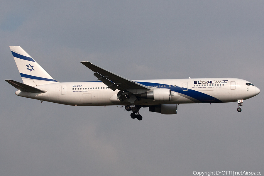 El Al Israel Airlines Boeing 767-3Y0(ER) (4X-EAP) | Photo 245355