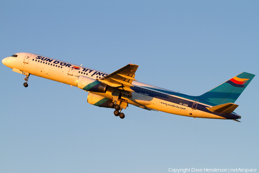Sun d'Or Boeing 757-258 (4X-EBM) | Photo 524