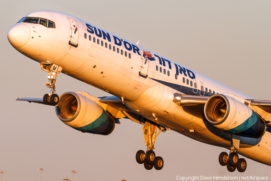 Sun d'Or Boeing 757-258 (4X-EBM) | Photo 460587