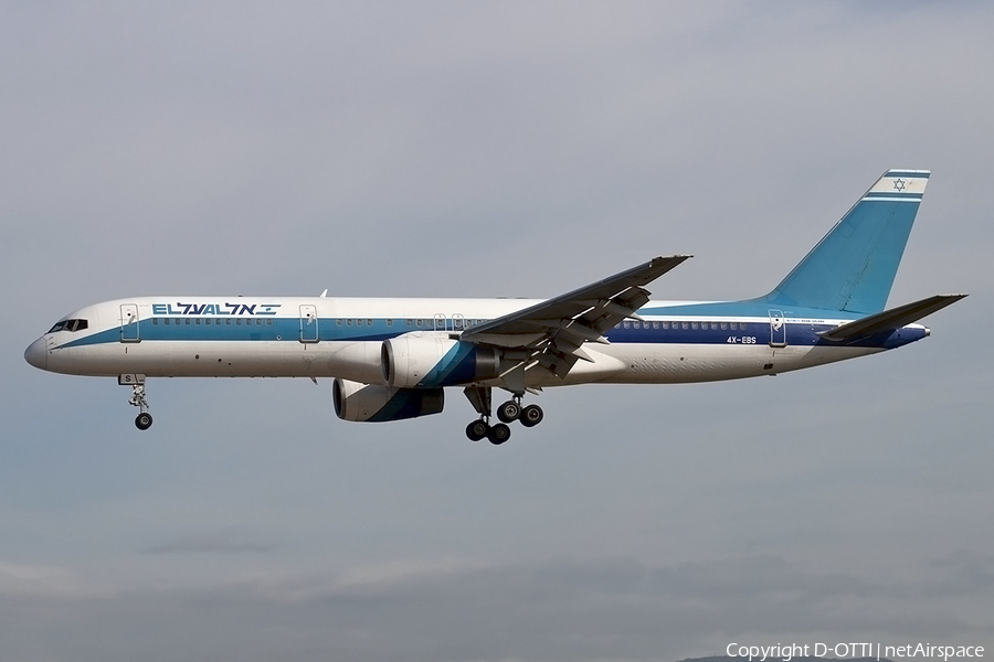 El Al Israel Airlines Boeing 757-258 (4X-EBS) | Photo 164284