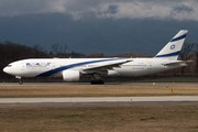El Al Israel Airlines Boeing 777-258(ER) (4X-ECA) at  Geneva - International, Switzerland