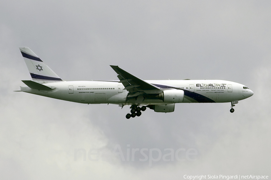 El Al Israel Airlines Boeing 777-258(ER) (4X-ECA) | Photo 382357