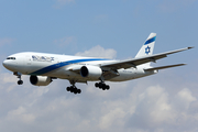 El Al Israel Airlines Boeing 777-258(ER) (4X-ECB) at  Barcelona - El Prat, Spain