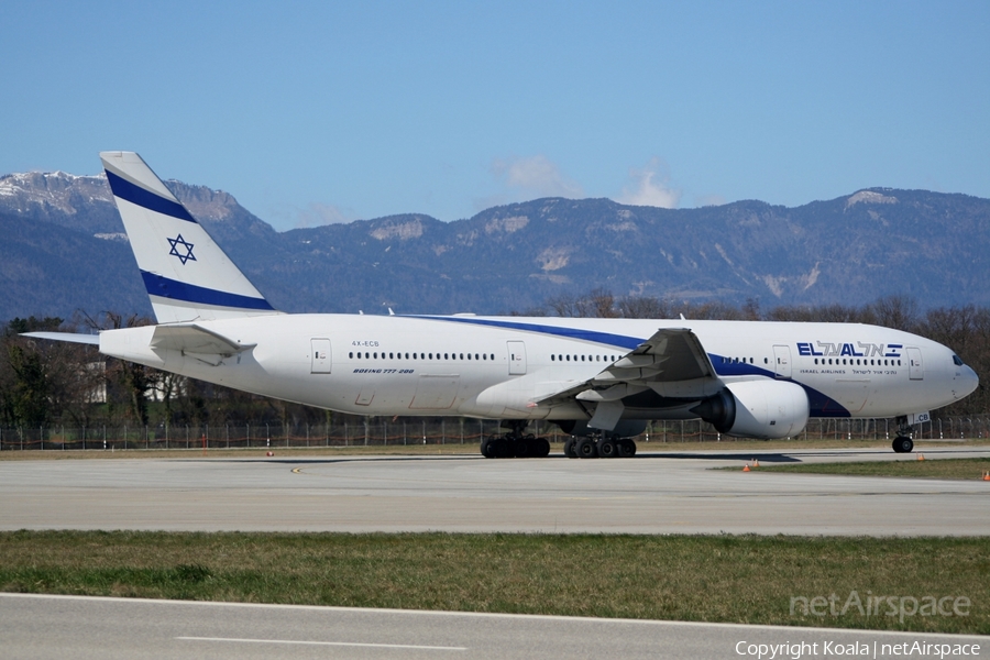 El Al Israel Airlines Boeing 777-258(ER) (4X-ECB) | Photo 564914