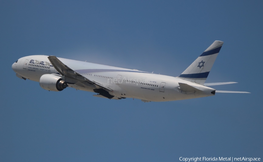 El Al Israel Airlines Boeing 777-258(ER) (4X-ECB) | Photo 312154
