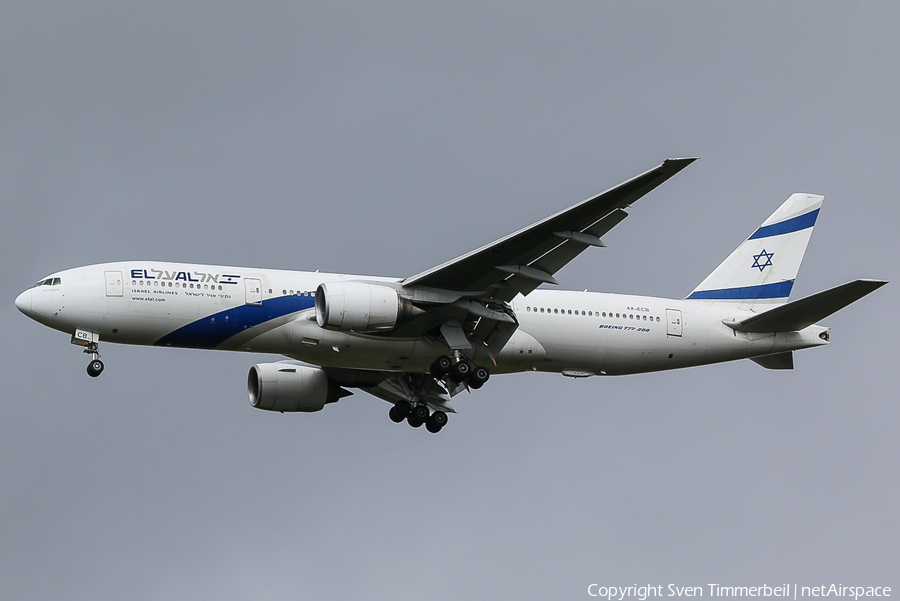 El Al Israel Airlines Boeing 777-258(ER) (4X-ECB) | Photo 120724