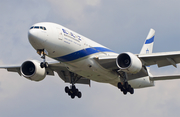 El Al Israel Airlines Boeing 777-258(ER) (4X-ECB) at  London - Heathrow, United Kingdom