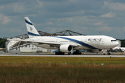 El Al Israel Airlines Boeing 777-258(ER) (4X-ECB) at  Munich, Germany