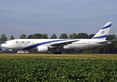 El Al Israel Airlines Boeing 777-258(ER) (4X-ECC) at  Amsterdam - Schiphol, Netherlands