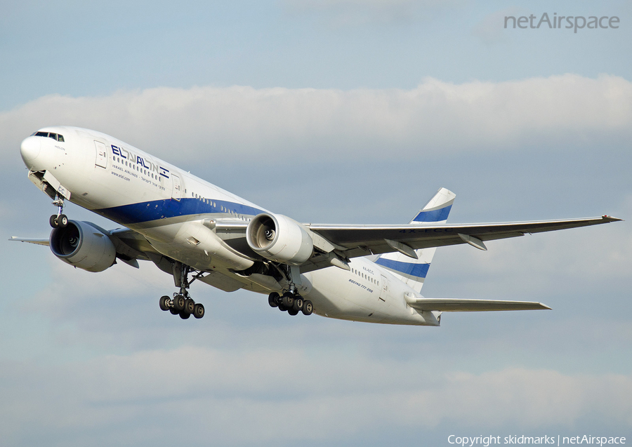 El Al Israel Airlines Boeing 777-258(ER) (4X-ECC) | Photo 32534