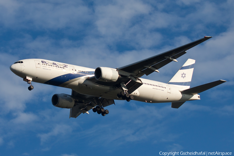 El Al Israel Airlines Boeing 777-258(ER) (4X-ECC) | Photo 96904