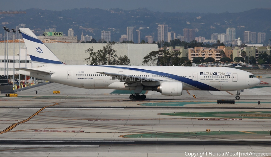 El Al Israel Airlines Boeing 777-258(ER) (4X-ECD) | Photo 451389