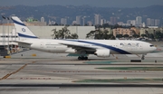 El Al Israel Airlines Boeing 777-258(ER) (4X-ECD) at  Los Angeles - International, United States