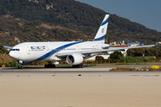 El Al Israel Airlines Boeing 777-258(ER) (4X-ECD) at  Rhodes, Greece