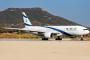 El Al Israel Airlines Boeing 777-258(ER) (4X-ECD) at  Rhodes, Greece