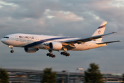 El Al Israel Airlines Boeing 777-258(ER) (4X-ECE) at  London - Heathrow, United Kingdom