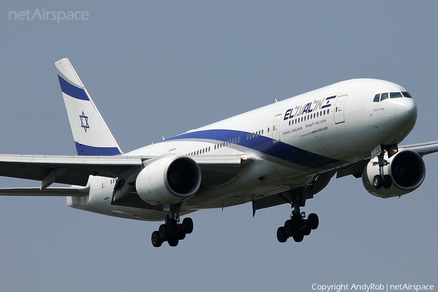 El Al Israel Airlines Boeing 777-258(ER) (4X-ECE) | Photo 382867