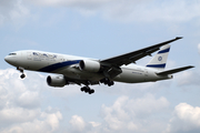 El Al Israel Airlines Boeing 777-258(ER) (4X-ECE) at  London - Heathrow, United Kingdom