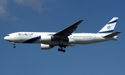 El Al Israel Airlines Boeing 777-258(ER) (4X-ECF) at  Johannesburg - O.R.Tambo International, South Africa