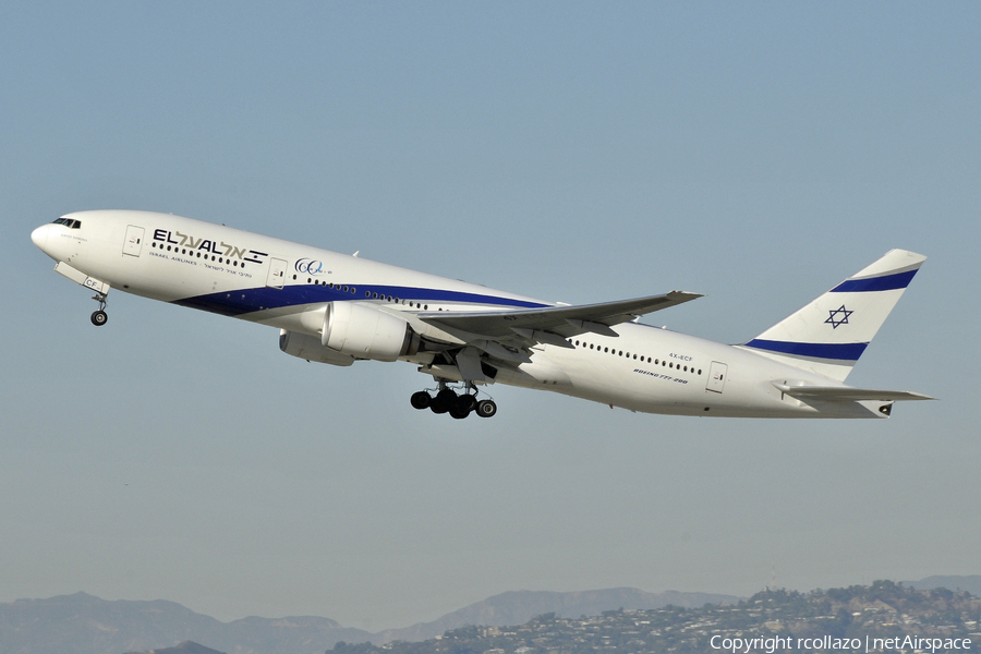 El Al Israel Airlines Boeing 777-258(ER) (4X-ECF) | Photo 12992
