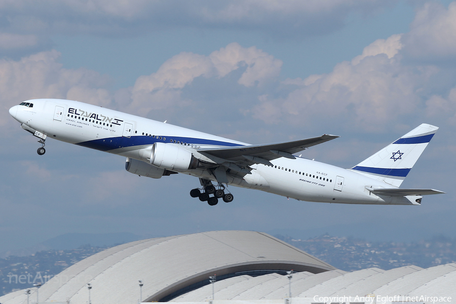 El Al Israel Airlines Boeing 777-258(ER) (4X-ECF) | Photo 223378