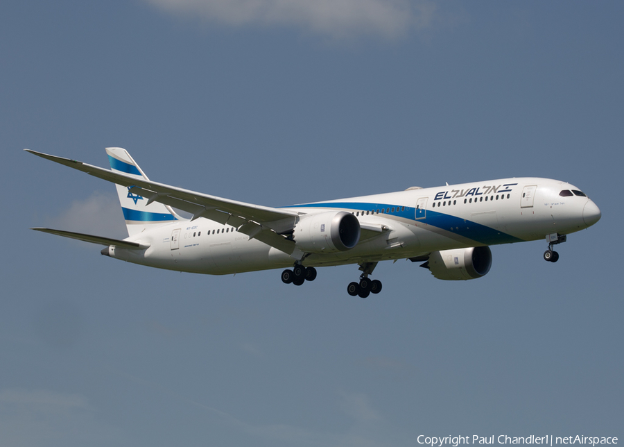 El Al Israel Airlines Boeing 787-9 Dreamliner (4X-EDC) | Photo 507999
