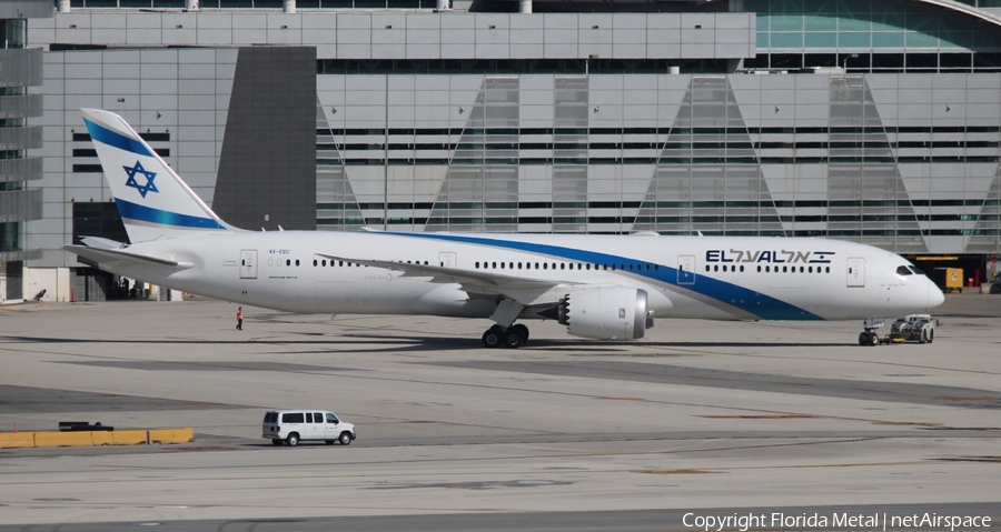 El Al Israel Airlines Boeing 787-9 Dreamliner (4X-EDC) | Photo 295707