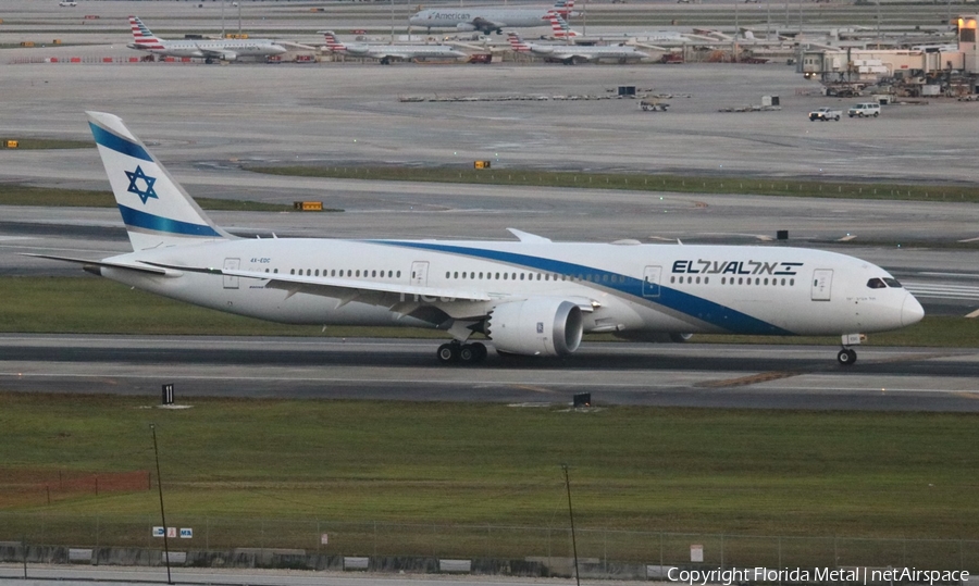 El Al Israel Airlines Boeing 787-9 Dreamliner (4X-EDC) | Photo 303882