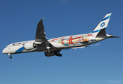El Al Israel Airlines Boeing 787-9 Dreamliner (4X-EDD) at  London - Heathrow, United Kingdom