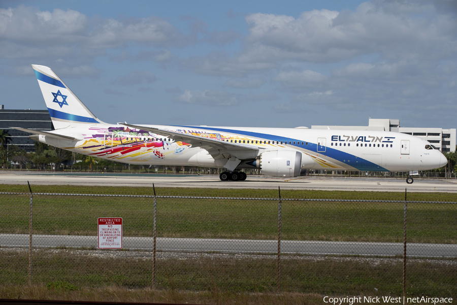 El Al Israel Airlines Boeing 787-9 Dreamliner (4X-EDD) | Photo 368780