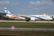 El Al Israel Airlines Boeing 787-9 Dreamliner (4X-EDD) at  Miami - International, United States