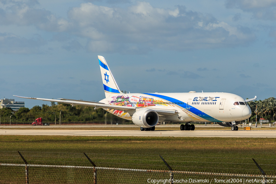 El Al Israel Airlines Boeing 787-9 Dreamliner (4X-EDD) | Photo 387396