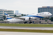 El Al Israel Airlines Boeing 787-9 Dreamliner (4X-EDD) at  Miami - International, United States