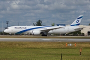 El Al Israel Airlines Boeing 787-9 Dreamliner (4X-EDE) at  Miami - International, United States