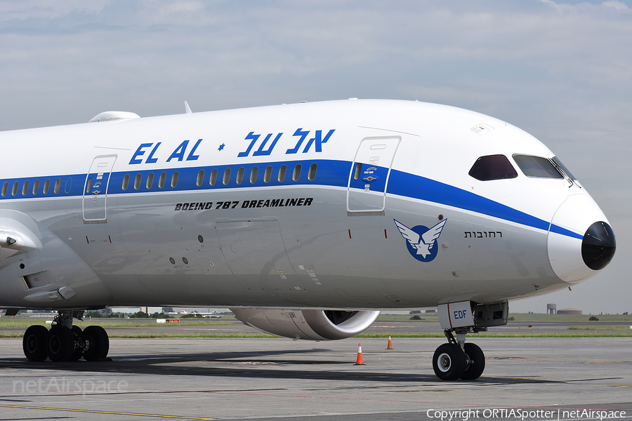 El Al Israel Airlines Boeing 787-9 Dreamliner (4X-EDF) | Photo 379388