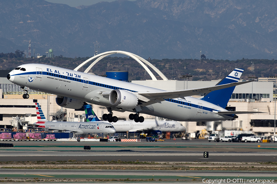 El Al Israel Airlines Boeing 787-9 Dreamliner (4X-EDF) | Photo 543878