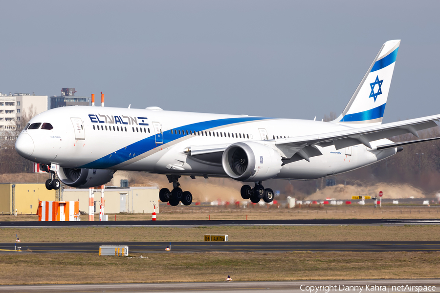El Al Israel Airlines Boeing 787-9 Dreamliner (4X-EDI) | Photo 300505