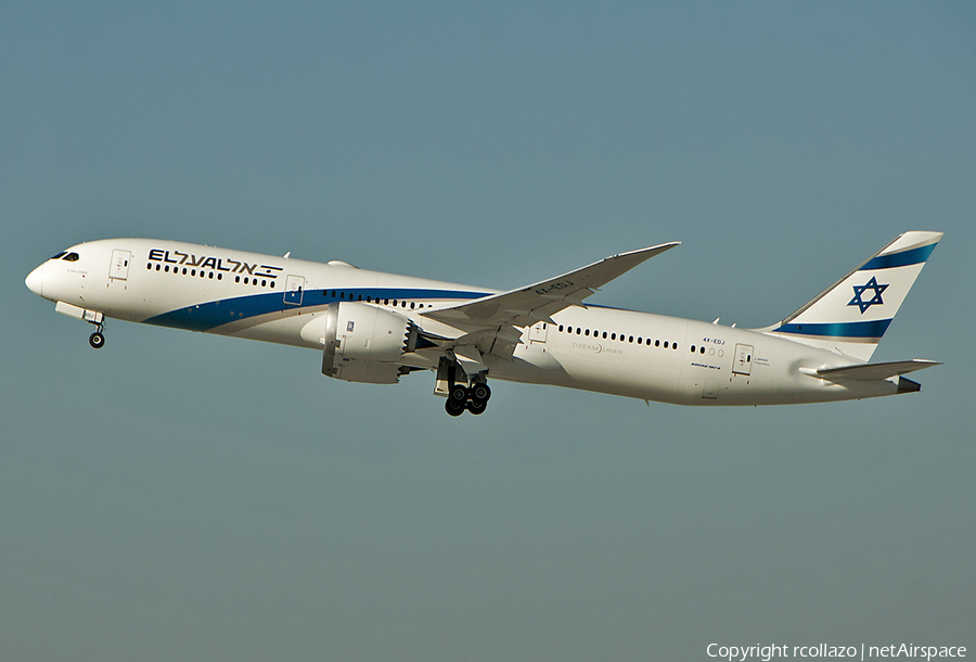 El Al Israel Airlines Boeing 787-9 Dreamliner (4X-EDJ) | Photo 359916