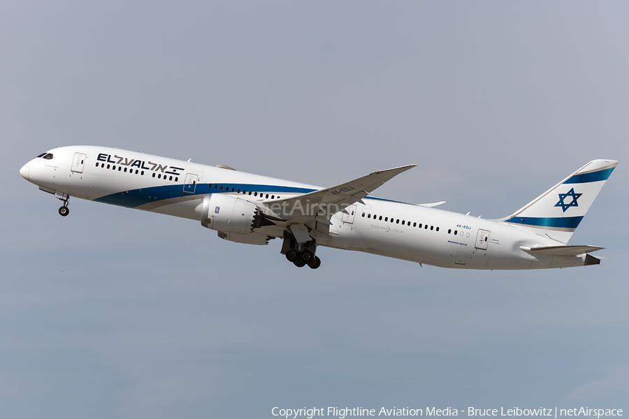El Al Israel Airlines Boeing 787-9 Dreamliner (4X-EDJ) | Photo 681700