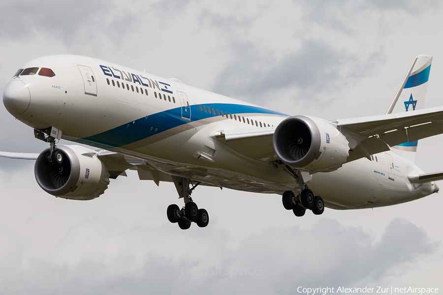 El Al Israel Airlines Boeing 787-9 Dreamliner (4X-EDL) | Photo 344847