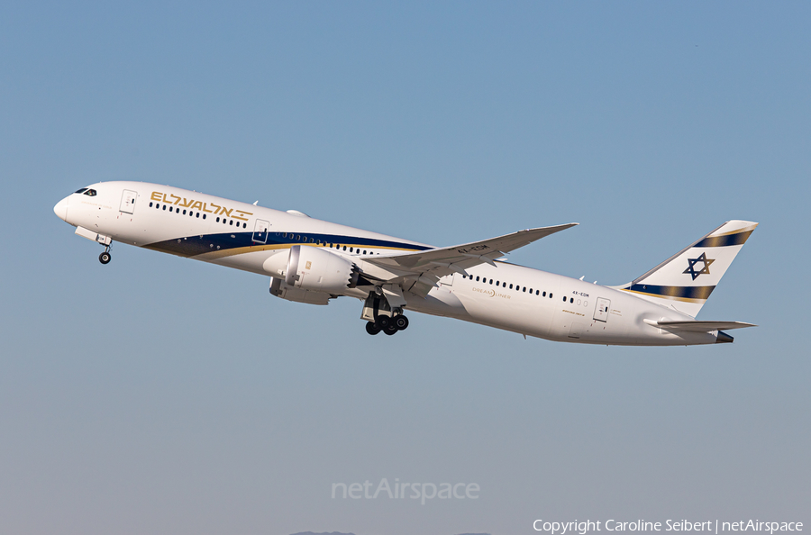 El Al Israel Airlines Boeing 787-9 Dreamliner (4X-EDM) | Photo 359237